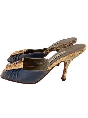Pedro Miralles Leather Mules Sandals 37EU